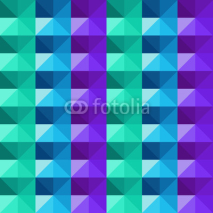 Obrazy i plakaty Vector abstract geometric colorful triangles pattern