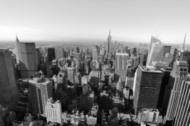 Fototapety Aerial New York City Skyline at Midtown