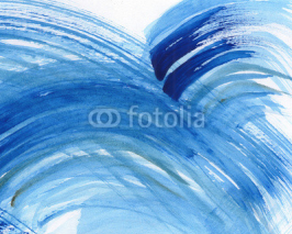 Naklejki Abstract watercolor painted background