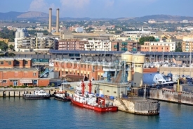 Fototapety Porto di Civitavecchia (RM)