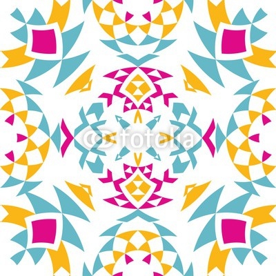 Ethnic seamless pattern with triangle and abstract geometric ornament. Tribal background texture. Vector illustration hipster background.