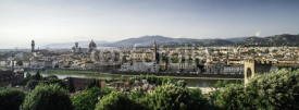 Naklejki Panoramic view of Florence