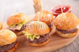 Fototapety hamburger