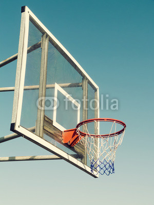 Vintage Basketball Goal