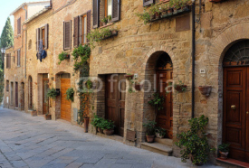 Fototapety  italian old  street . Tuscany