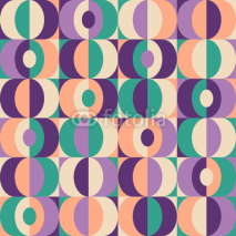 Naklejki seamless vintage geometric pattern