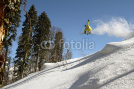 Naklejki Snowboard freerider