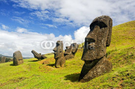 Naklejki Rano Raruku Moai