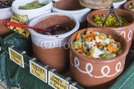 Naklejki Local food in Chania, Crete, Greece