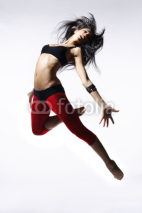Fototapety modern style dancer
