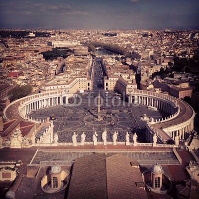 View of Vatican city