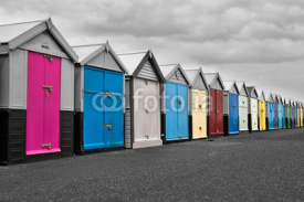 Fototapety colour shed in Brighton UK