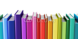 Fototapety Color hardcover books