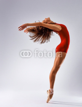 Naklejki dancer ballerina