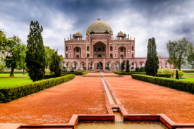 Naklejki Humayun's Tomb in Delhi, India