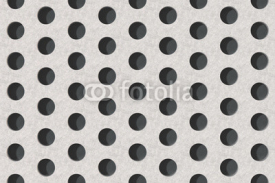Obrazy i plakaty Plain concrete surface with cylindrical holes