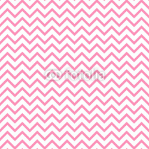 Naklejki Chevron zigzag black and white seamless pattern. Vector geometric monochrome striped background. Zig zag wave pattern. Chevron monochrome classic ornament.