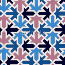 Fototapety seamless moroccan islamic tile pattern