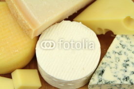 Fototapety Various cheeses