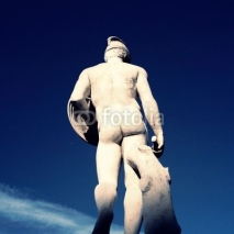 Fototapety statue of Barcelona, Spain
