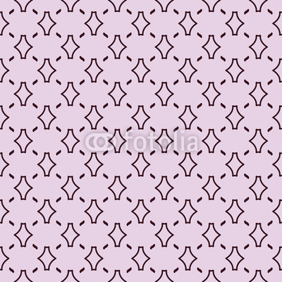 Cute delicate seamless abstract background pattern with repeating elements on the pink background. Vector illustration eps