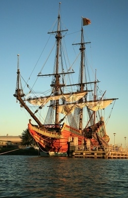Batavia old ship in Netherlands.