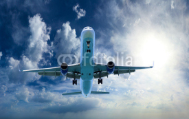 Fototapety Airplane in the sky