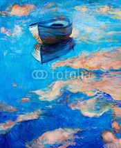 Obrazy i plakaty Boat at sea
