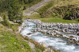 Naklejki Mountain River, Austria