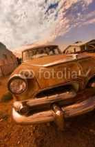Fototapety Rustic car