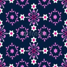 Obrazy i plakaty Floral pattern seamless abstract background