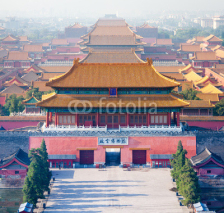 Naklejki Forbidden City in Beijing