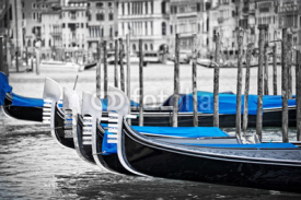 Naklejki Venice gondolas