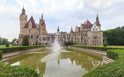 The Moszna Castle near Opole (Polish: Pałac w Mosznej, before 1945 German: Schloss Moschen). The castle in Moszna was the residence of a Silesian family Tiele-Winckler who were industrial magnates