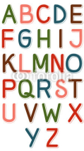 Fototapety Alphabet