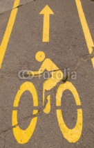 Fototapety bicycle lane