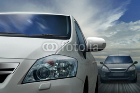 Fototapety Autos auf der Autobahn