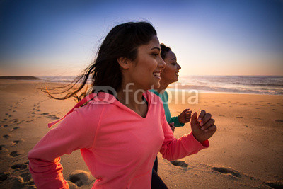 Women running
