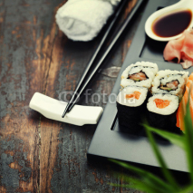 Obrazy i plakaty sushi set