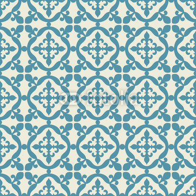 Seamless pattern. Portuguese, Moroccan, Spanish tile. 
