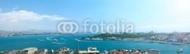 Naklejki Panoramic view to Istanbul, Turkey.