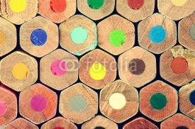 Fototapety Color pencils background