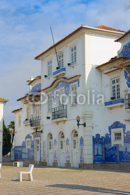 Old railway station of Aveiro, Portugal
