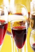 Fototapety Wine glasses