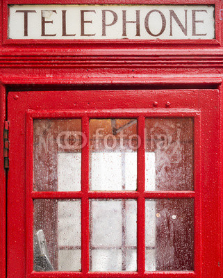 Phone cabine in London