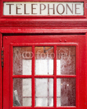 Fototapety Phone cabine in London