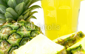 Naklejki Pineapple juice