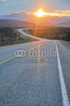 Obrazy i plakaty Sunrise at Denali national park (Alaska)