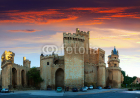Fototapety Palace of the Kings of Navarre at Olite