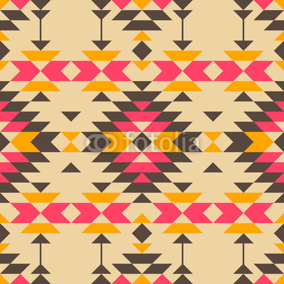 Native american style seamless pattern